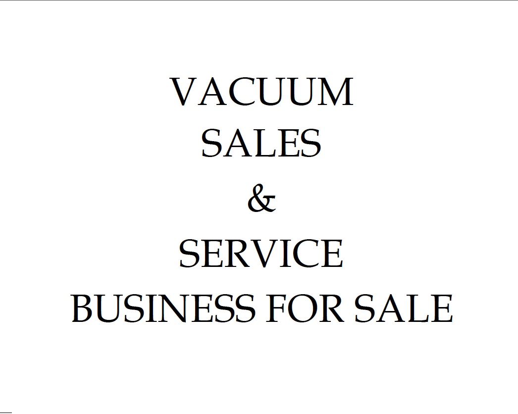 Vacuum Sales & Service Business for Sale in Skokie, Illinois, Cook