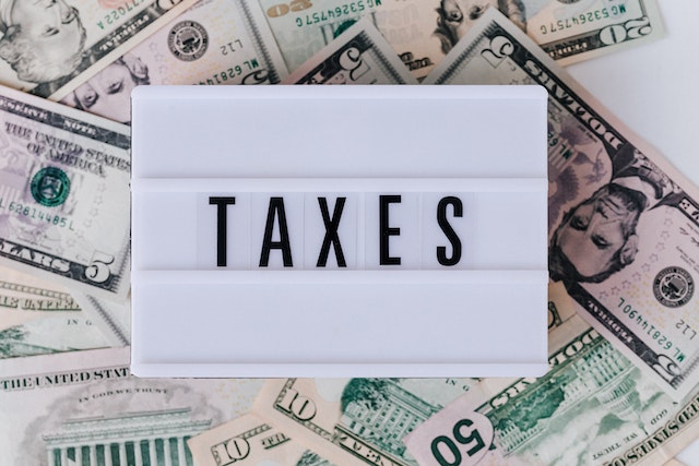 Tax sign